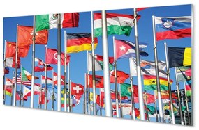 Üvegképek Zászló 125x50 cm