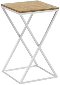 Virágállvány 40x24 cm fehér