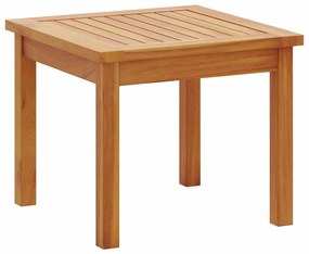 3 darabos kert-bisztró szett párnákkal, tömör akácfából