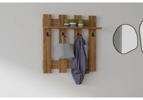 Fali fogas Carina - Walnut