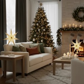 Brilagi - LED karácsonyi dekoráció LED/3xAA 66x40 cm csillag