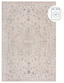 Krémszínű mosható szőnyeg 115x170 cm Teo Traditional – Flair Rugs