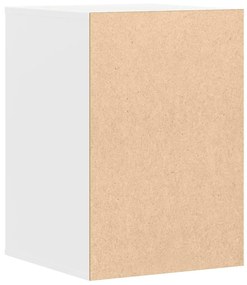 vidaXL fehér szerelt fa fiókos sarokszekrény 40 x 41 x 58 cm