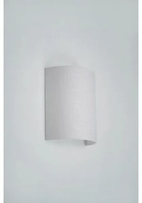 Brilagi - Fali lámpa SEMI 1xE27/15W/230V átm. 20 cm világos szürke