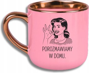 Bögre Rózsaszín Elegáns Nagy, Otthon Is Megállja A Helyét.