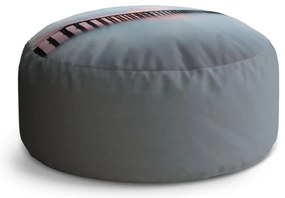 Circle zsámoly móló naplementével, szürke