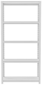 Fém garázspolc SAM, 900 x 1830 x 450 mm, szürke