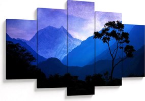Kép - Éjszakai ég Nepálban (150x105 cm)