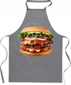 Konyhai kötény Hamburger sajtburger Főzés Ajándék