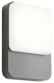 REDO-90130 COLLIN Szürke színű Kültéri Falilámpa LED 9W IP54