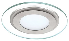 Eglo 95932 Pineda 1 fürdőszobai beépíthető lámpa, fehér, 1000 lm, 3000K melegfehér, beépített LED, 1x12W, IP20