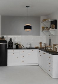 KAJA K-5230 GATO Fekete Színű Függeszték 1xE27 15W IP20
