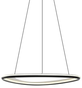Design függőlámpa fekete 3 lépésben dimmelhető - Organico