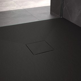 Zuhanytálca Magnum Black 120x80