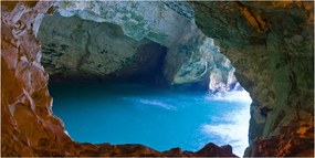 Fotótapéta üvegfalra Tengeri barlang 140x70