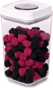 Cralex Nesta Légmentesen Záródó Ételtároló Doboz Szögletes Átlátszó 1,2L