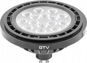 Led izzó ES111 GU10 12,5W Nw 40st fekete Gtv