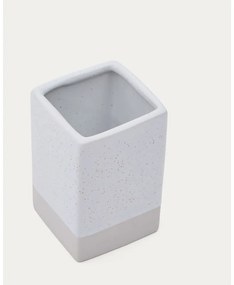 Krémszínű kerámia fogkefetartó pohár Careli – Kave Home