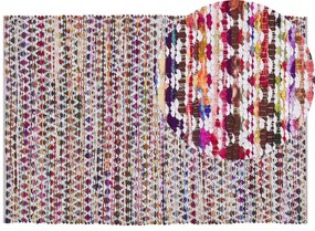 Színes pamutszőnyeg 140 x 200 cm ARAKLI Beliani