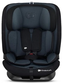 KINDERKRAFT - Autósülés ONETO 3 i-Méret (76-150 cm) + Isofix Graphite fekete