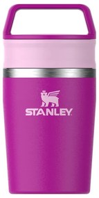 Rózsaszín rozsdamentes acél termobögre 230 ml Café-To-Go Travel Mug Violet Blossom – Stanley