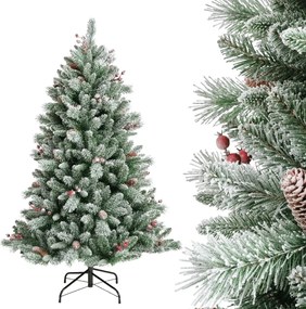 MestersĂ©ges karĂĄcsonyfa, mint az Ă©lĆ LucfenyĆ, tobozokkal kicsi 150cm