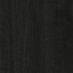 Fekete TV-állvány tölgyfa dekorral 140x50 cm Wainwright - Queer Eye