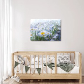 Kép - Százszorszépekben (üvegen) (70x50 cm)