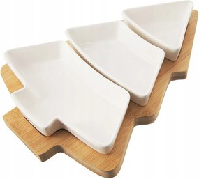 Karácsonyfa Tányér Snack Tányérok Előételek