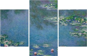 Kép - Claude Monet, Water Lilies, reprodukciók (90x60 cm)