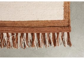 Terrakotta színű pamut szőnyeg 160x230 cm Gambit – Dutchbone