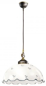 Kolarz 731.30.17 - Csillár zsinóron NONNA 1x E27/75W/230V kék