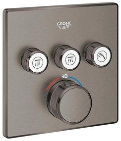 GROHE 29126AL0 - GROHTHERM SMARTCONTROL termosztát 158 × 158 mm grafitszürke