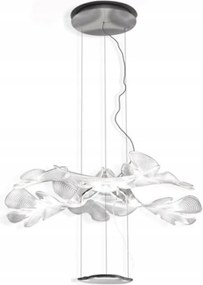 Mennyezeti lámpa Artemide Chlorophilia Króm ezüst levelek luxus led