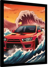 Keretezett poszter Wave Collection - Wave Cars Evo