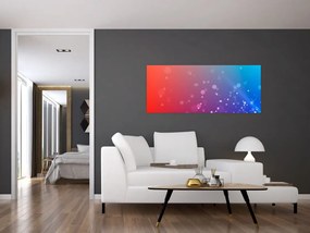 Modern absztrakt kép (120x50 cm)