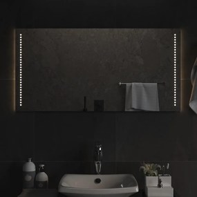 LED-es fürdőszobatükör 50x100 cm
