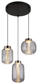 Globo 15746-3H - LED Csillár zsinóron FLUORO LED/23W/230V