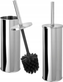 Wc kefe Ezüst Króm Függő Álló Acél Fürdőszoba