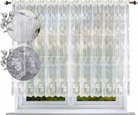 Kész függöny márkizettből 150x400 virágos függöny márkizett függöny virágok