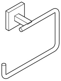 GROHE 409752430 - Törölközőtartó START CUBE 18,8 x 13,8 cm fekete