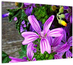 Kép - réti virágok (70x50 cm)