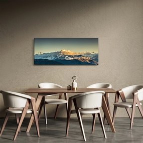 Kép - magas hegyek csúcsai (120x50 cm)