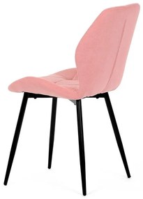 Étkezőszék rózsaszín szövettel. CT-285 PINK2