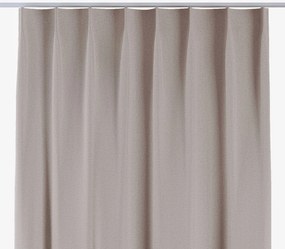 Függöny akasztós flex szimpla 130x245cm bézs