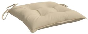 4 db bézs oxford szövet raklappárna 50 x 50 x 7 cm