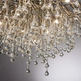 Paul Neuhaus 8092-55 - Felületre szerelhető ICICLE csillár 14xG9/40W/230V, átmérő 100 cm, króm