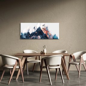 Kép - Absztrakt hegy (120x50 cm)