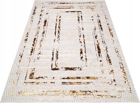 Gold Szőnyeg 80x150 Stílusos Modern Fényes W08