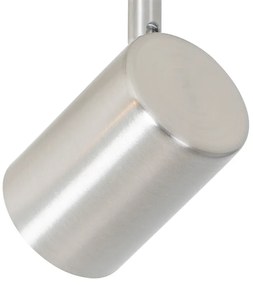 Modern mennyezeti lámpa acél 2-lámpás állítható - Jeana